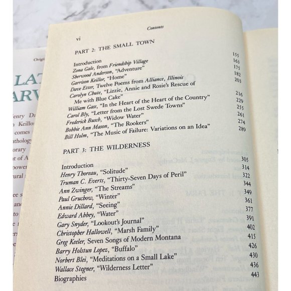 Late Harvest Rural American Writing Various Authors Edited by David R Pichaske - Picture 4 of 12